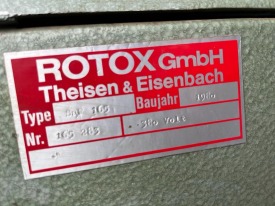 FREZARKA DO SŁUPKA ROTOX SAF 165