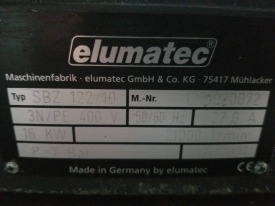 CENTRUM OBRÓBCZE ELUMATEC SBZ 122 /10 ROK 2004