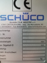 PIŁA DWUGŁOWICOWA / AUTOMATYCZNA  SCHUCO PDG E-CUT 500 ROK 2006