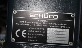 CENTRUM OBRÓBCZE SCHUCO PBX AL 7200 ROK 2010