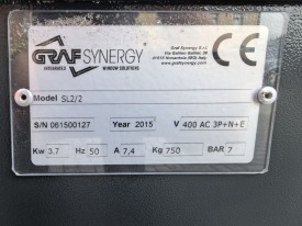 ZGRZEWARKA DWUGŁOWICOWA GRAF SYNERGY / FIMTEC SL2/2 ROK 2015