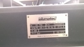 LINIA ZGRZEWAJĄCO - CZYSZCZĄCA ELUMATEC ROK 2010