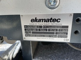 PIŁA DWUGŁOWICOWA  AUTOMATYCZNA  ELUMATEC DG 244 + E580 -5 ROK 2015