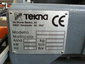 LINIA DO PRODUKCJI STOLARKI AL TEKNA ROK 2013