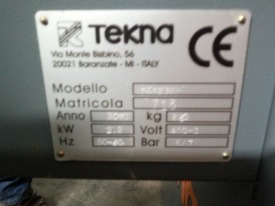 PIŁA JEDNOGŁOWICOWA TEKNA  TK 123 P ROK 2013 PLUS PODAJNIK I ODBIORNIK 