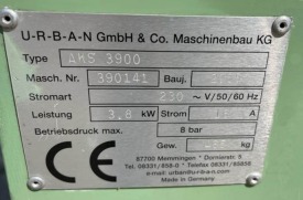 ZGRZEWARKA DWUGŁOWICOWA URBAN AKS 3900 ROK 2005