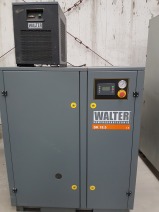 KOMPRESOR ŚRUBOWY WALTER SK 18,5/8 ROK 2013 Z OSUSZACZEM