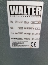 KOMPRESOR ŚRUBOWY WALTER SK 18,5/8 ROK 2013 Z OSUSZACZEM