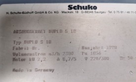 ODCIĄG WIÓRÓW ELUMATEC 