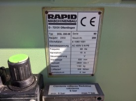 PIŁA DWUGŁOWICOWA RAPID DGL 200 M  ROK 2002