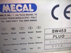 PIŁA DWUGŁOWICOWA AUTOMATYCZNA DO AL I  PCV MECAL SW 453 PLUG ROK 2008